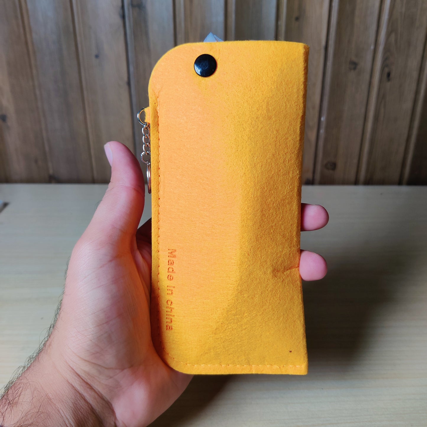FEISEDY Soft Felt Sunglasses Pouch Case