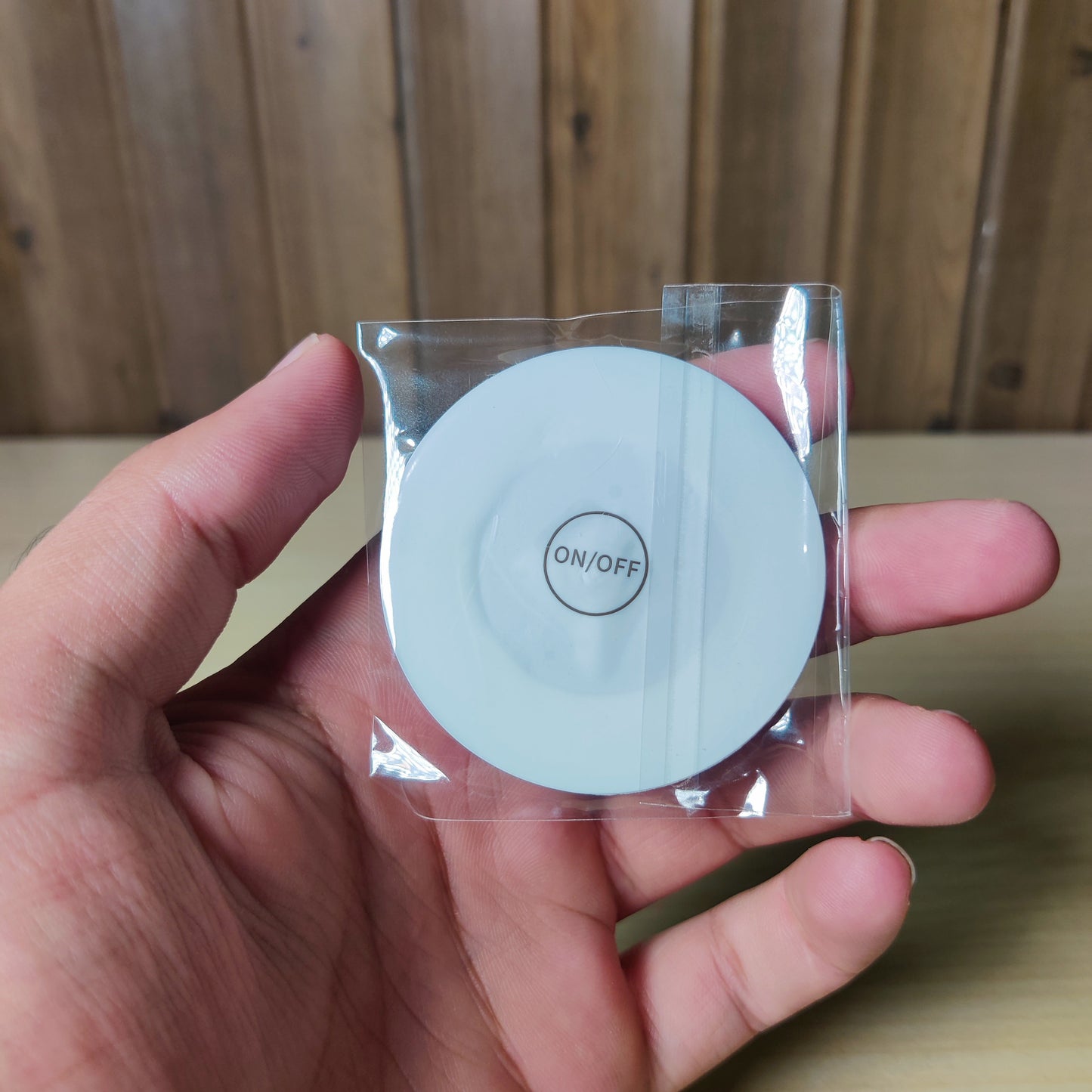 White Round ON/OFF Push Button Switch