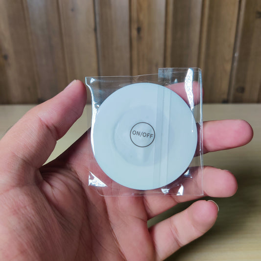 White Round ON/OFF Push Button Switch