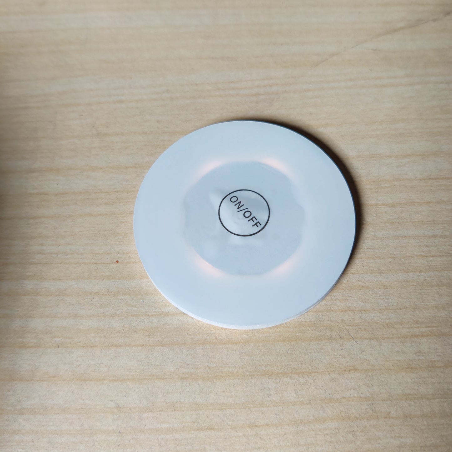 White Round ON/OFF Push Button Switch
