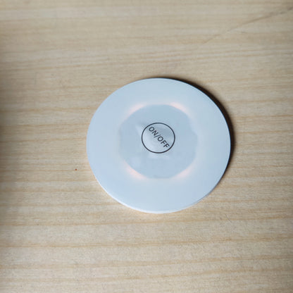 White Round ON/OFF Push Button Switch
