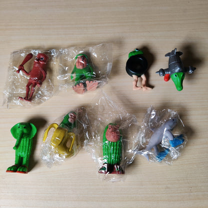 Set of Novelty Meme Plastic Mini Figures