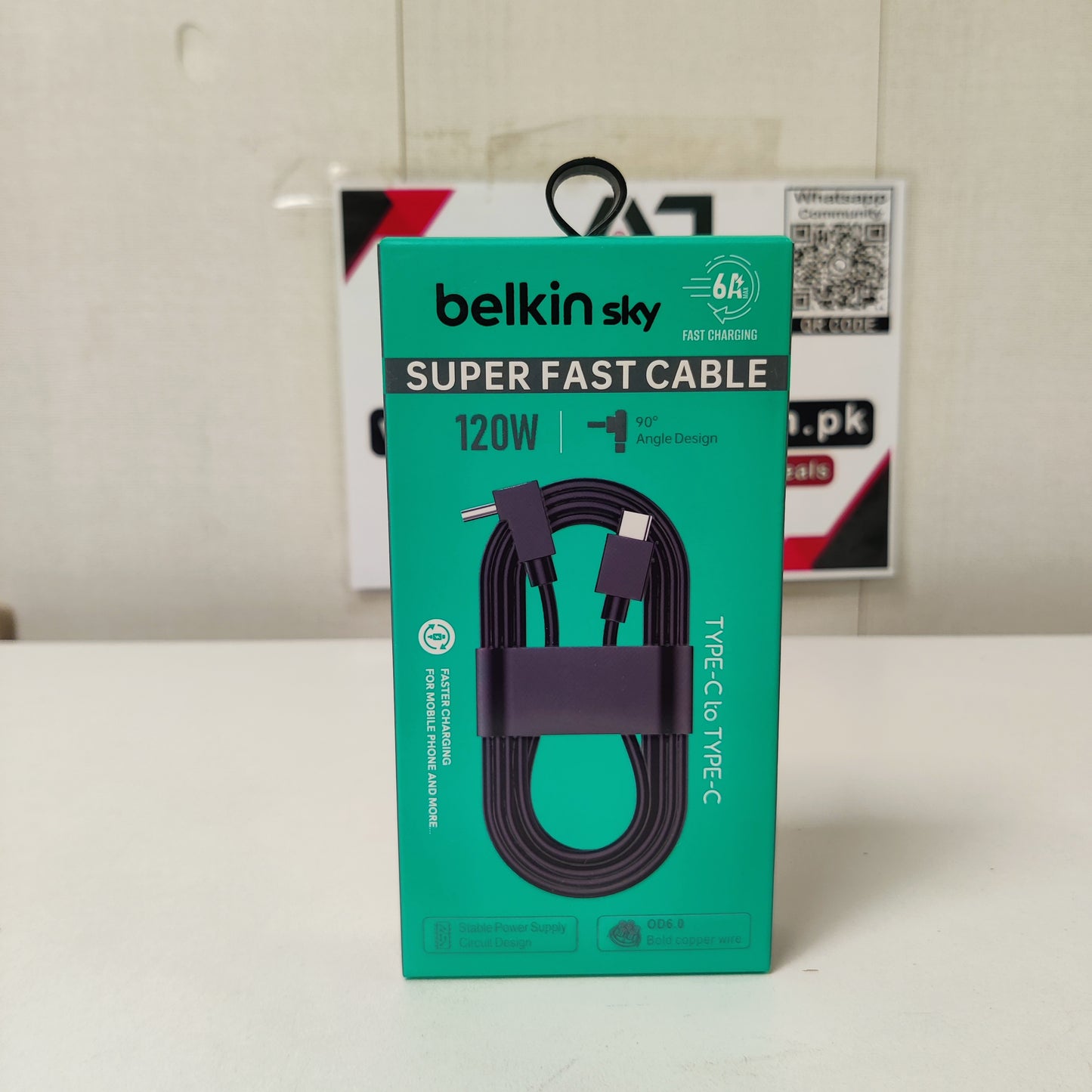 belkin Sku Super Fast 120w Cable, 1