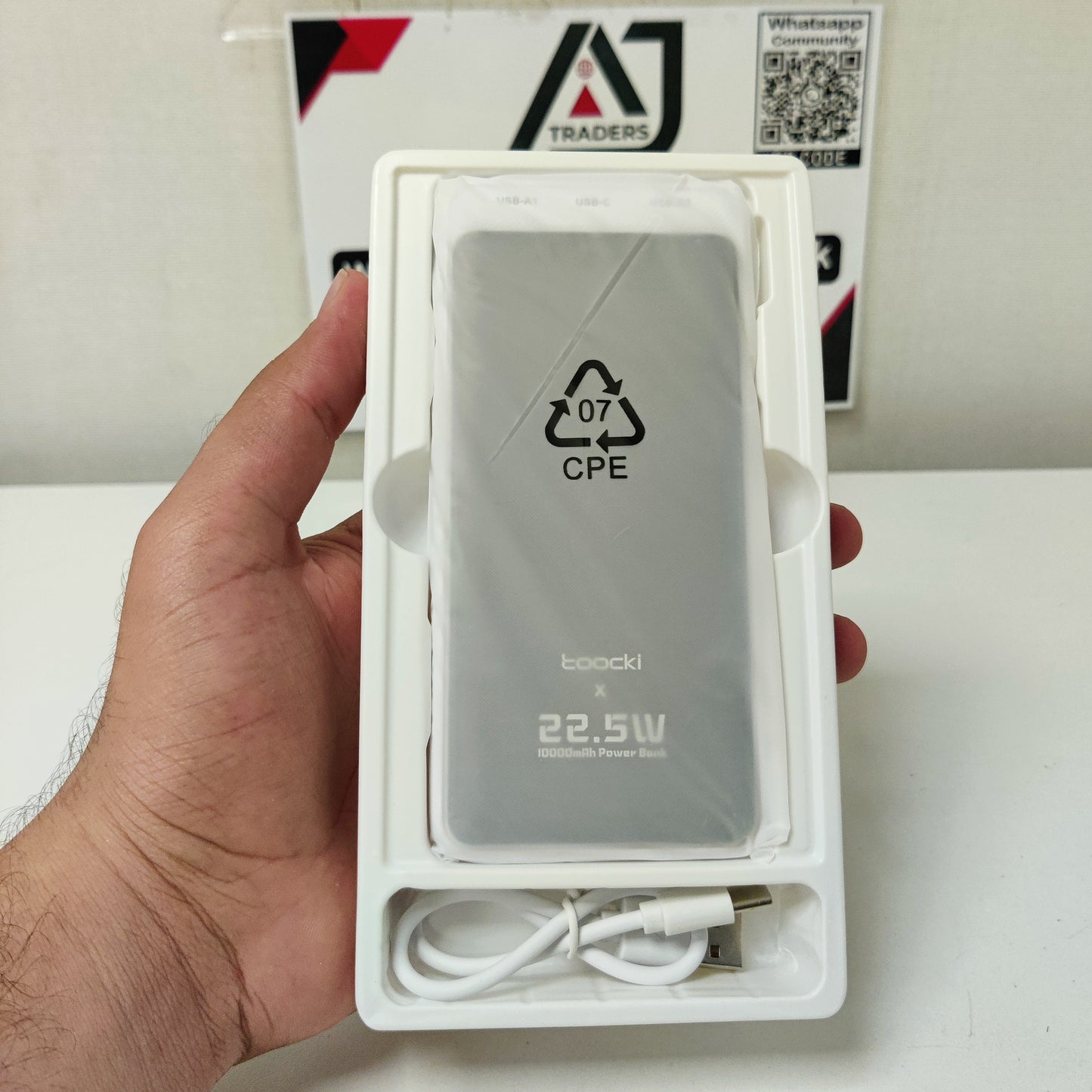 Portable Power Bank Toocki 22.5w, 1