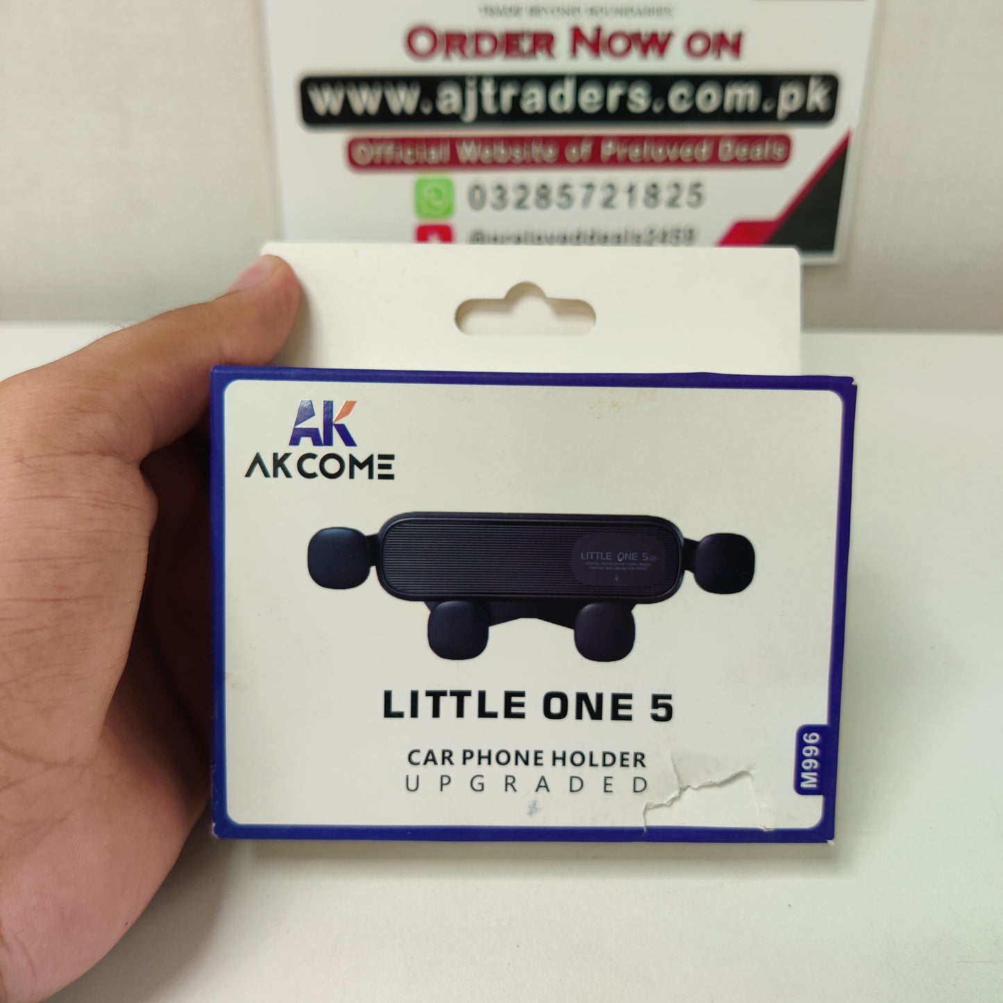 Akcome Little One 5 Car Phone Holder Upgraded, 1