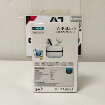 Airdops Q-42 Pro Wireless Ear Buds, 1