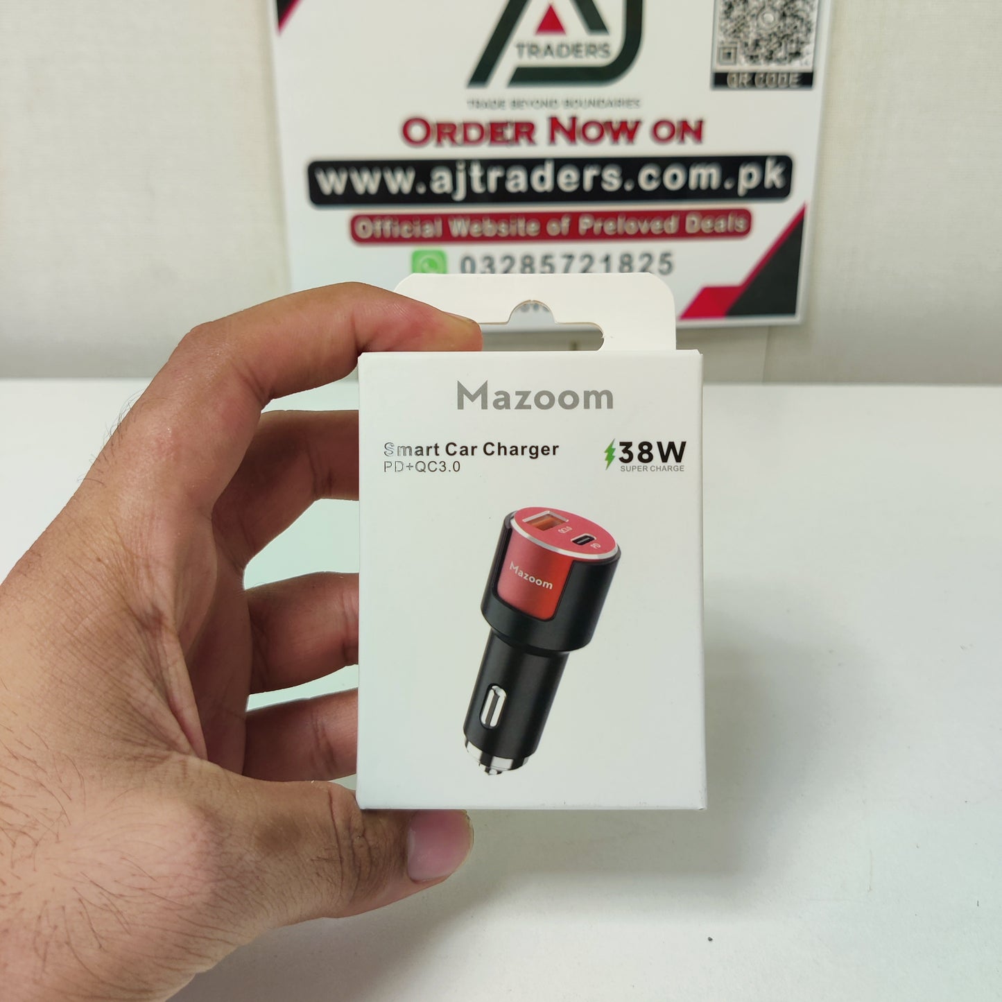 Mazoom 38w Smart Car Charger, 1