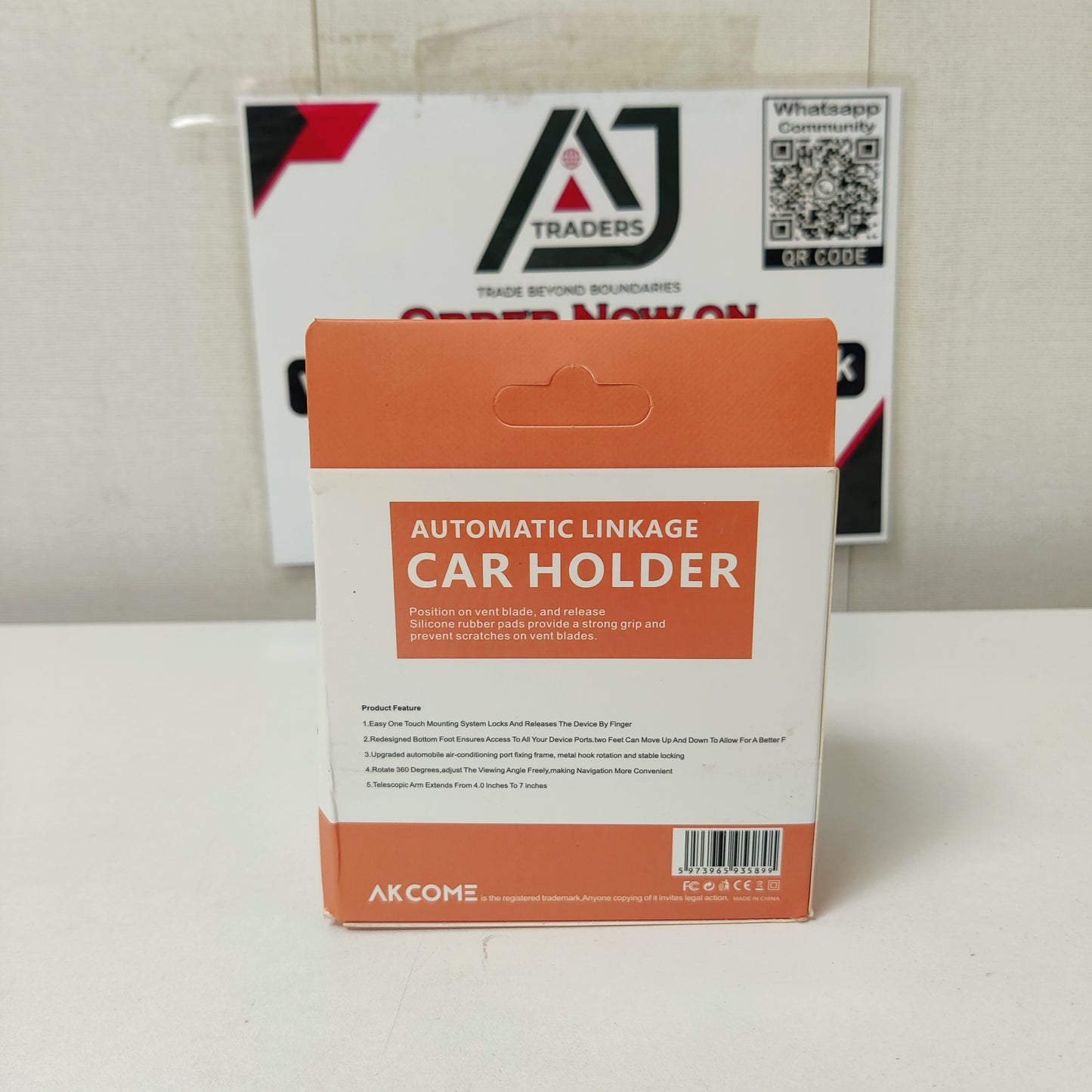 Akcome Vaccum Suction Mobile Holder, 1