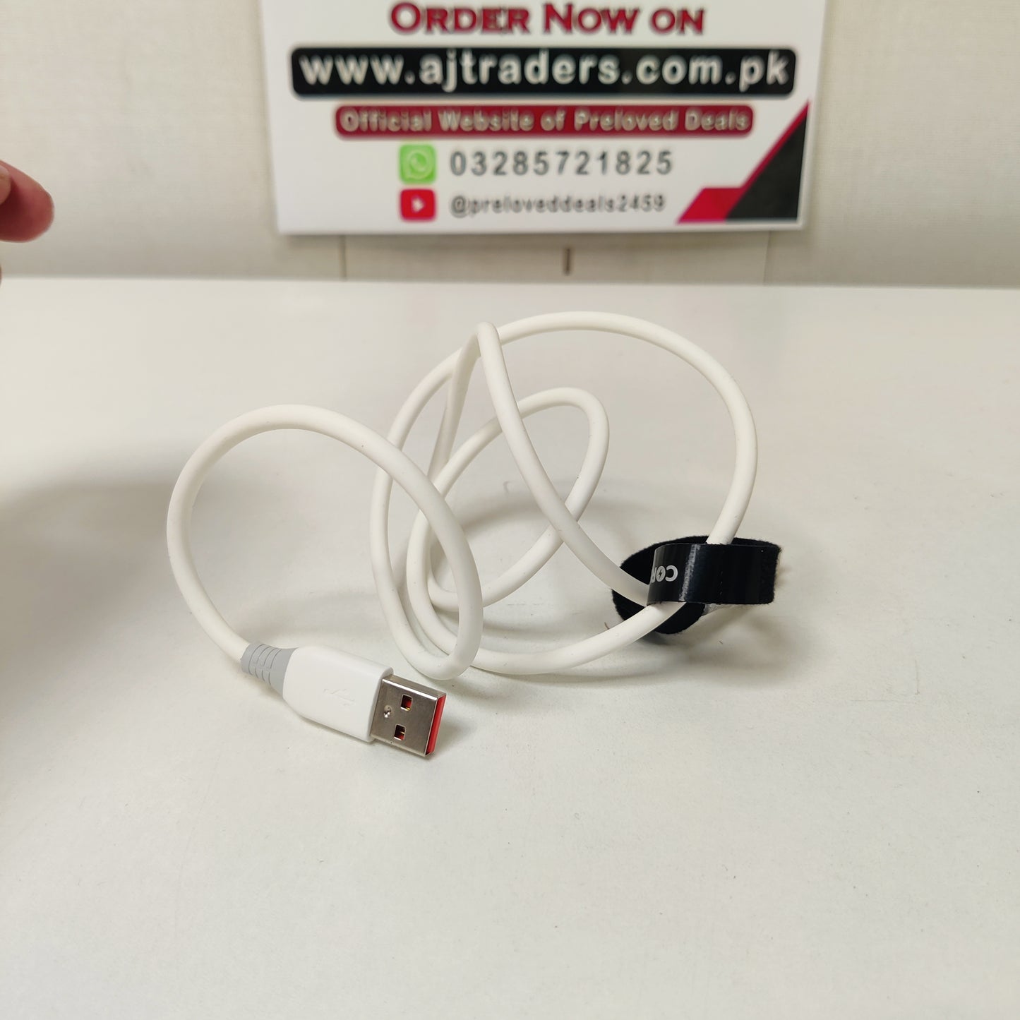Android Highquality Fast Charging Cable White, 1