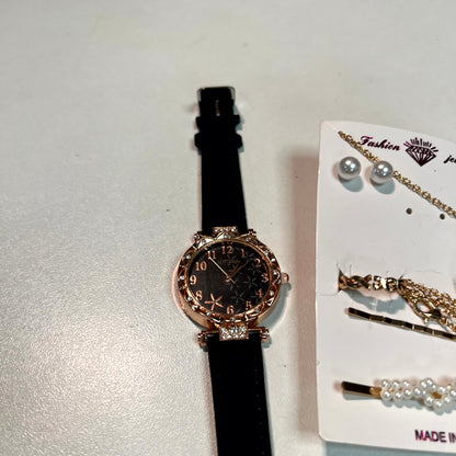watch and jewellery pack 8 in 1