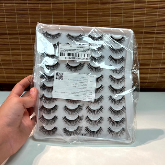 20 Pair Eye LAshes Pack
