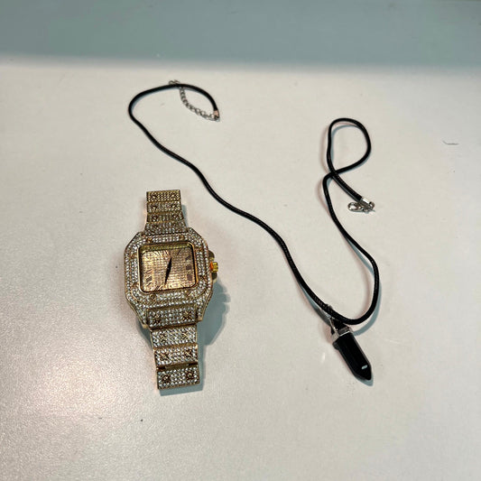 Ladies Watch With Necklace