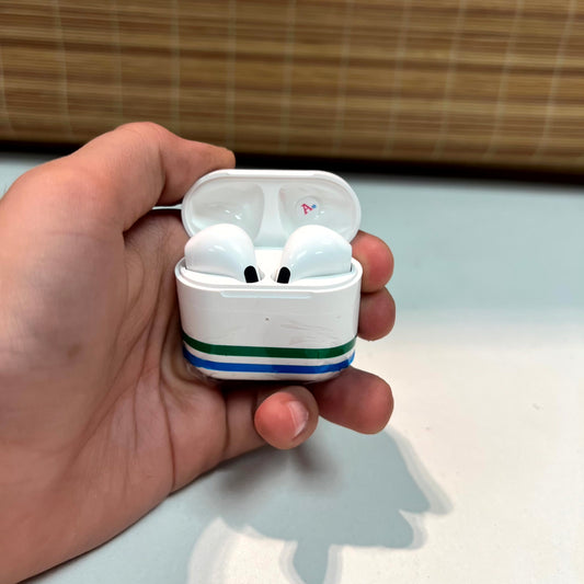 White Airpods