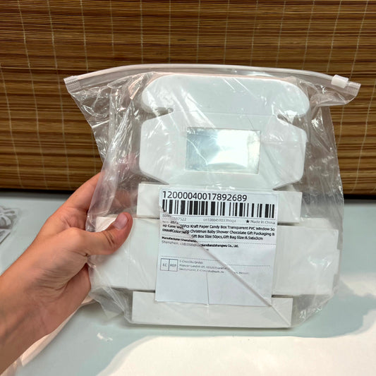 50 pcs paper candy box