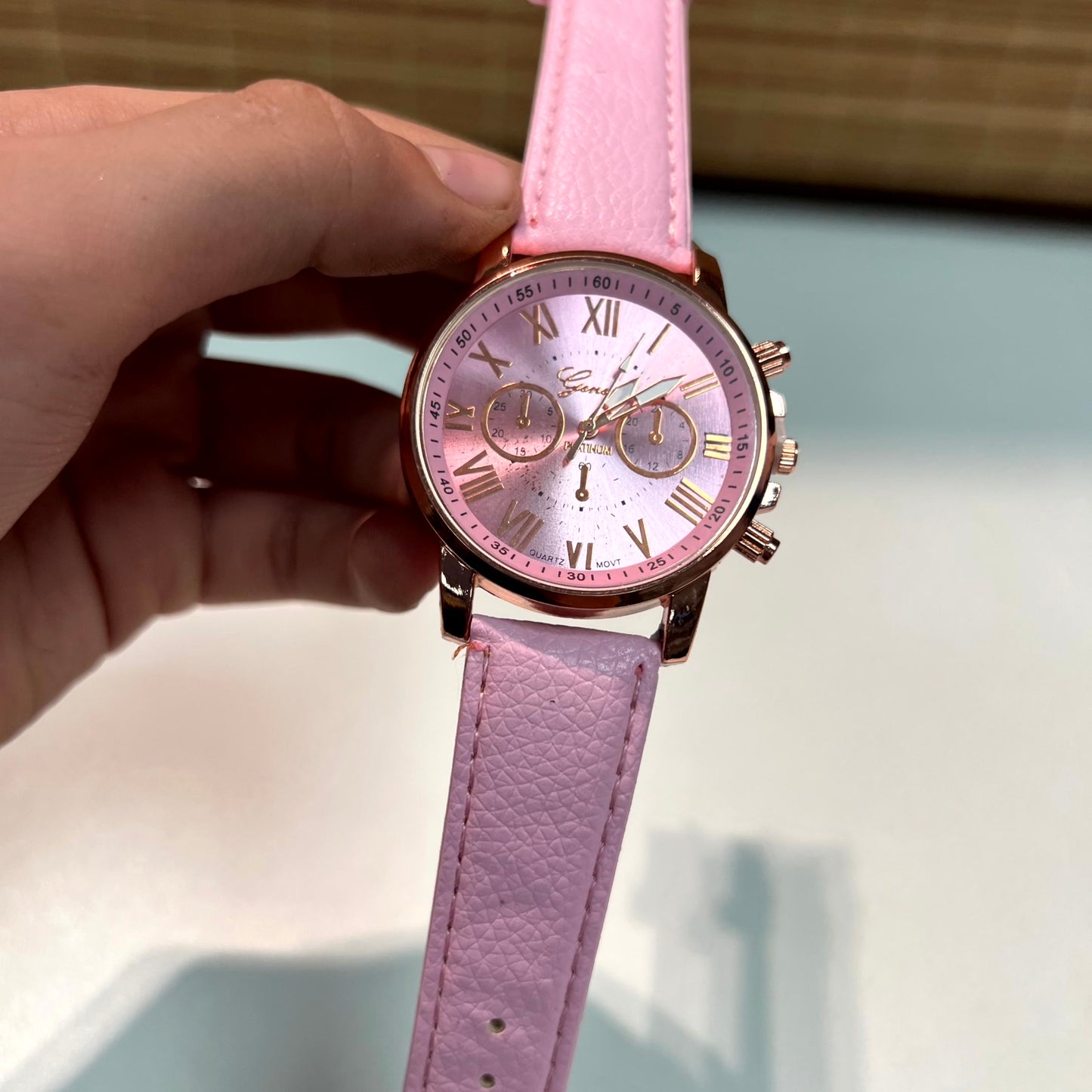 Pink Watch with Jewellery Pack