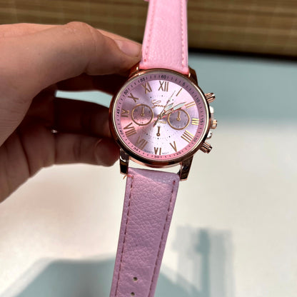 Pink Watch with Jewellery Pack