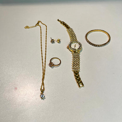 Watch with Jewellery Set
