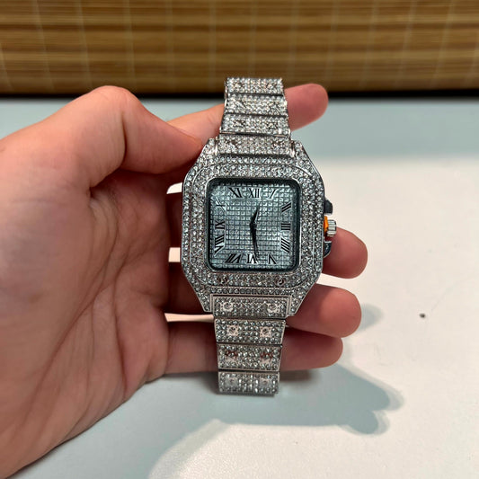Diamond Encrusted Women's Bracelet Watch