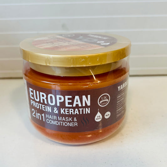 European Protein & Keratin Hair Mask & Conditioner 41225