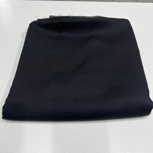 Fine Black Plain Mens Fabric for Shalwar Kameez, 63950