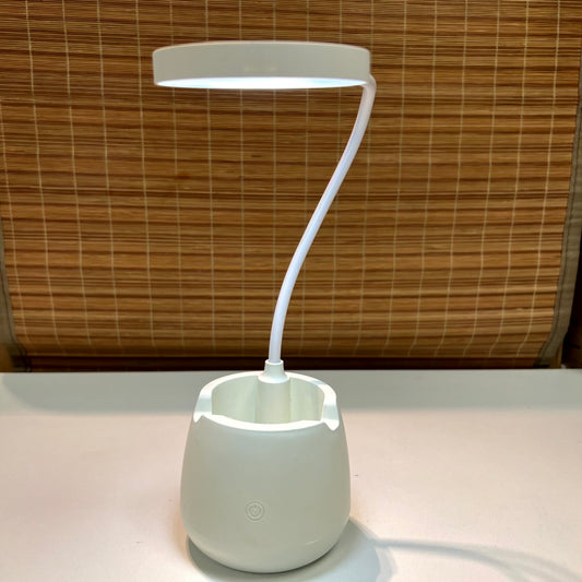 Desk Lamp with Pen Holder Rechargeable