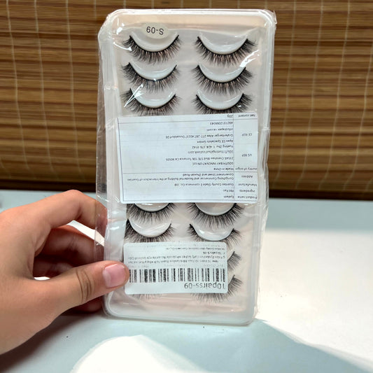 10 Pairs Eye Lashes Pack