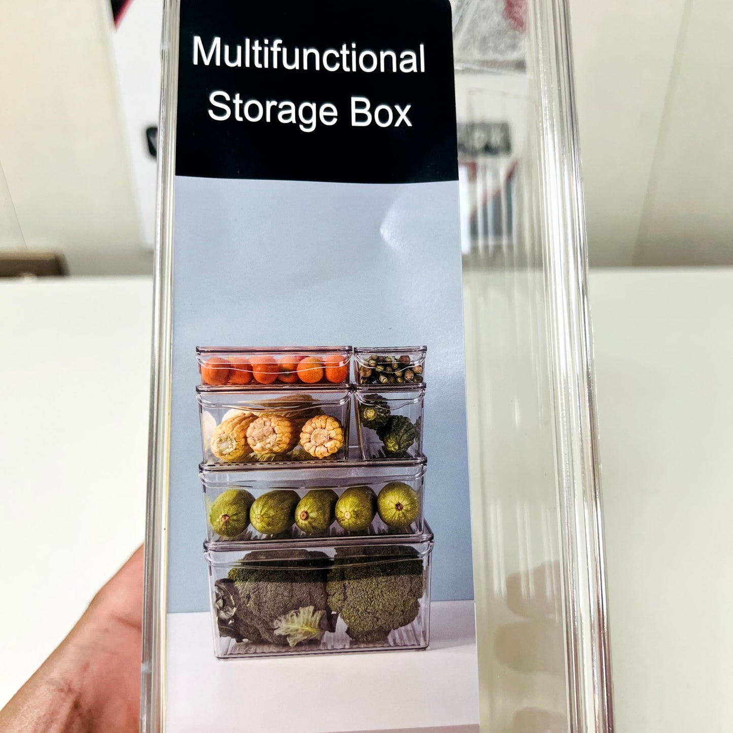 Acrylic Serving Box with Lid , 121150