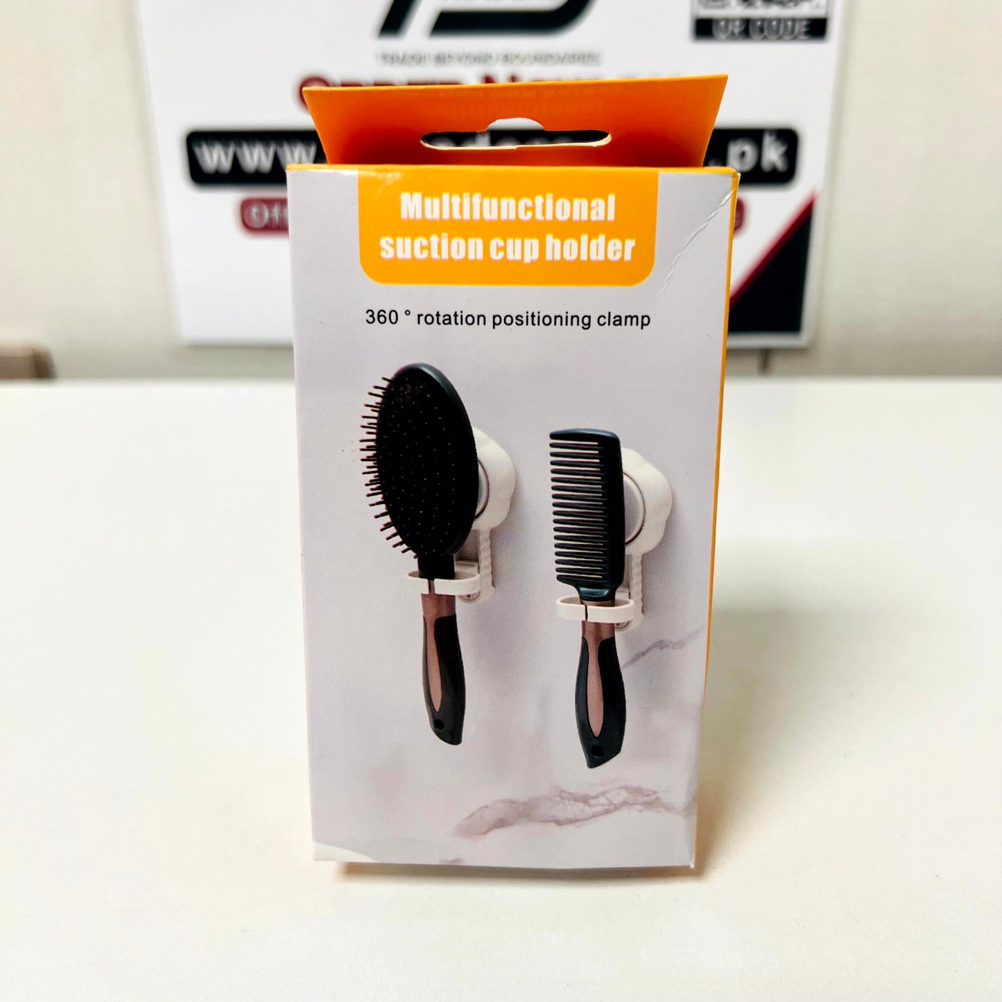 Multifunctionals Suction Cup Older 360 Clamp Brush Comb Holder or Anything, 61130