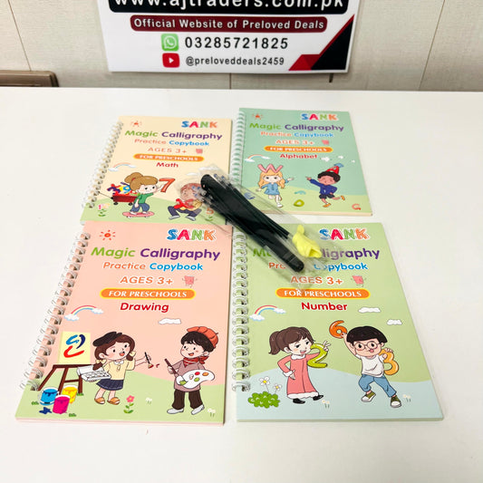 Magic Calligraphy Coloring Book for Kids, 1