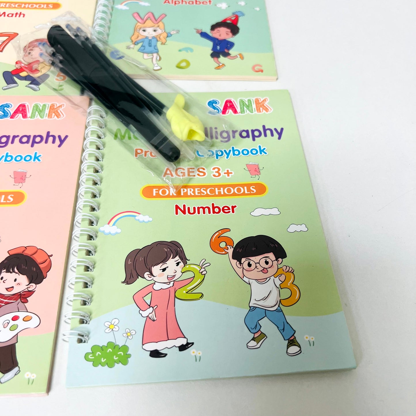 Magic Calligraphy Coloring Book for Kids, 1