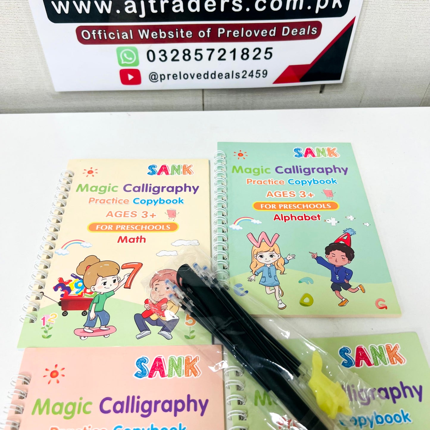 Magic Calligraphy Coloring Book for Kids, 1