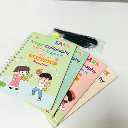Magic Calligraphy Coloring Book for Kids, 1