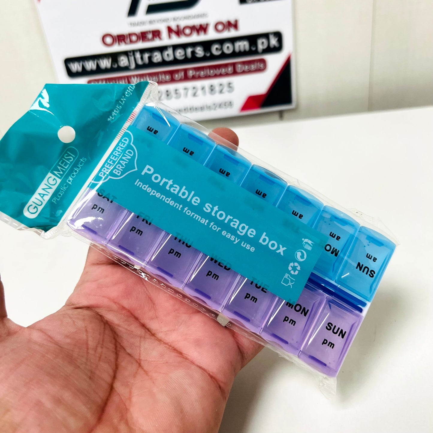 Portable Storage Pill Box , 121850