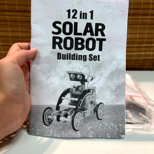 12 in 1 Solar Robot Building Set