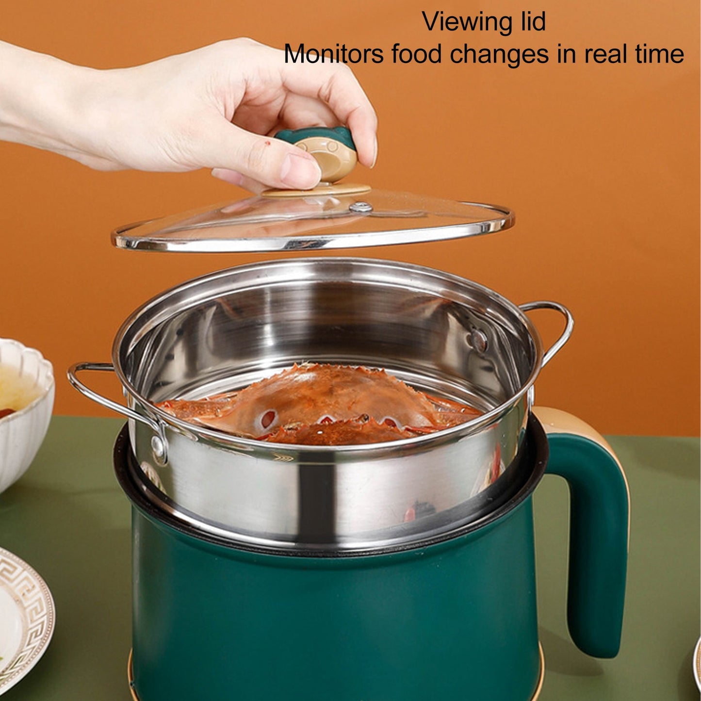 Multi Purpose Cooker with Steamer & Egg Attachment, 33000
