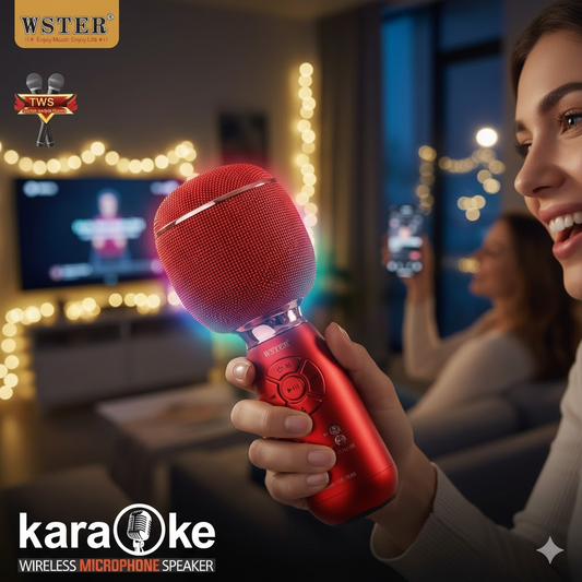 Karaoke Wireless Microphone Speaker Voice changer 51130