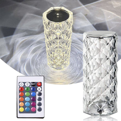 Usb Charging Touch Lamp Crystal Look, 121150