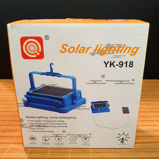 Solar Lighting YK-918 Working Light with Power bank