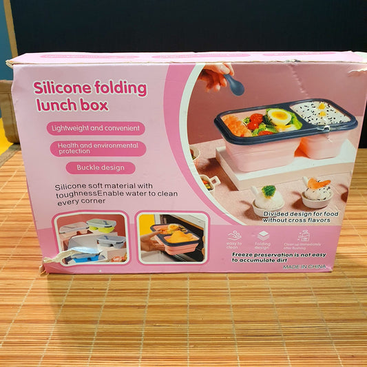 Silicone Folding Lunch Box