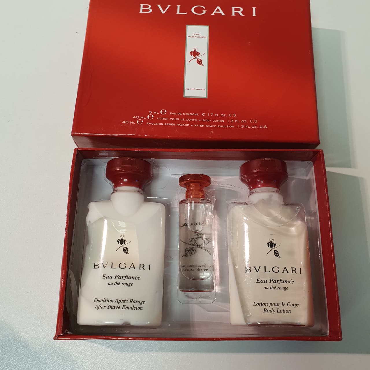 Bvlgari Mini Perfume After Shave Lotion Tester Pack
