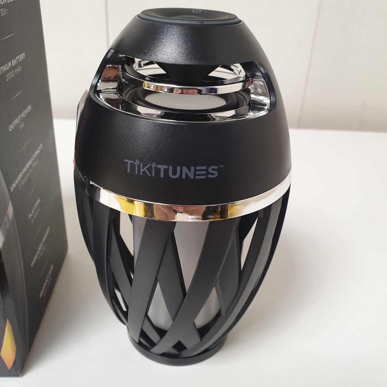 Limitless Tikitunes Bluetooth Speaker with Electric Candle Look, 181110