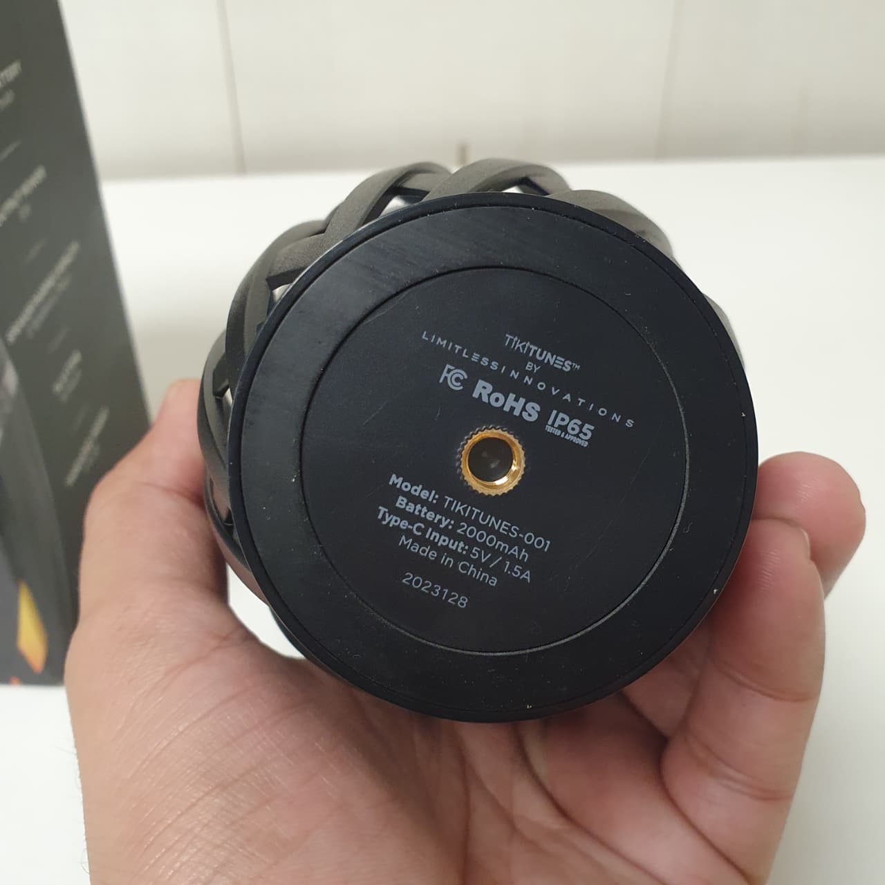 Limitless Tikitunes Bluetooth Speaker with Electric Candle Look, 181110