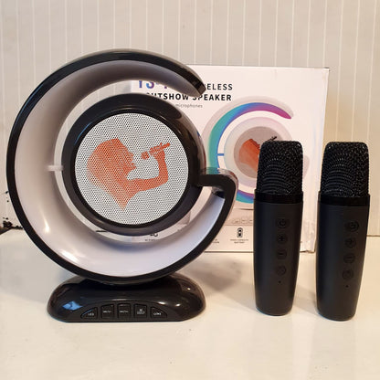 Ys-110 Wireless Lightshow Speaker Karoke System, 101550