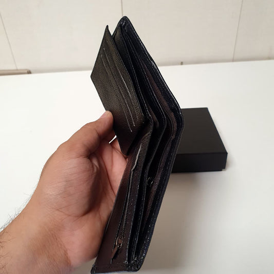 Men's Leather Wallet Black