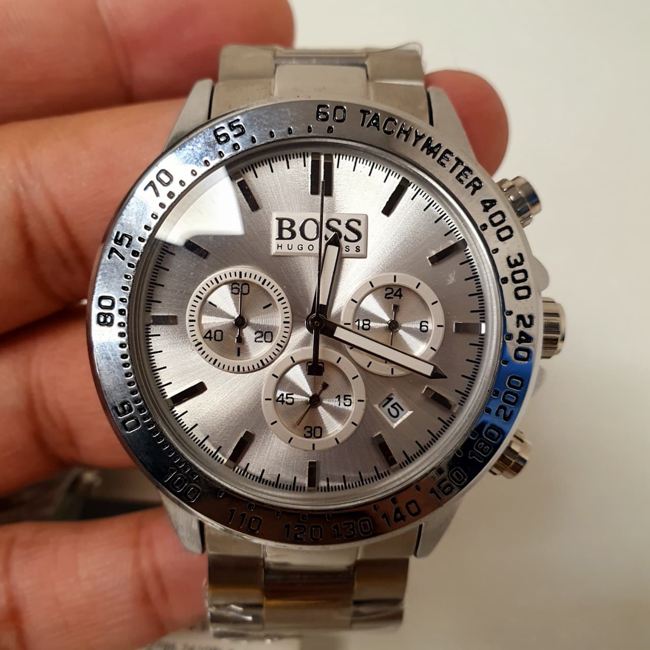 Boss Stainless Steel High Quality Watch, 13450