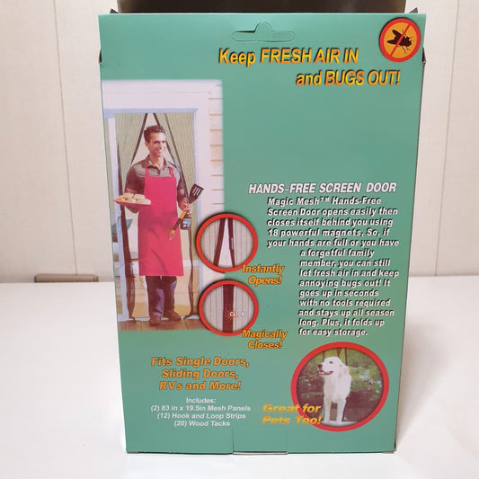 Door Net Keep Fresh Air in and Bugs Out, 242450