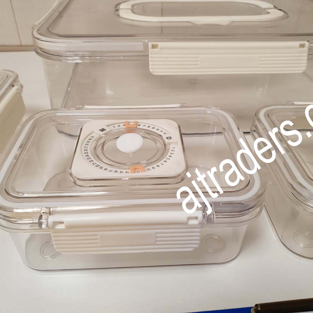 Acrylic Food Storage Box Set , 112950