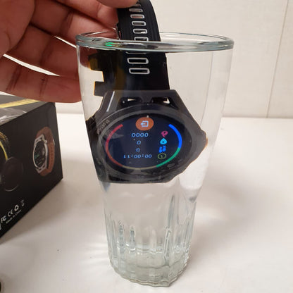 Classic metal Smart Watch Digital BP Tracking Bluetooth Mobile Connectivity Deep Waterproof