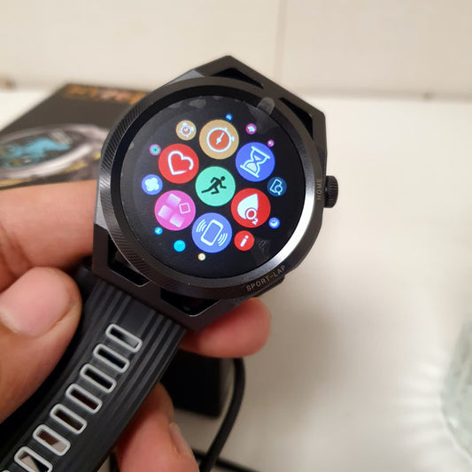Classic metal Smart Watch Digital BP Tracking Bluetooth Mobile Connectivity Deep Waterproof