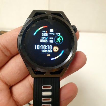 Classic metal Smart Watch Digital BP Tracking Bluetooth Mobile Connectivity Deep Waterproof